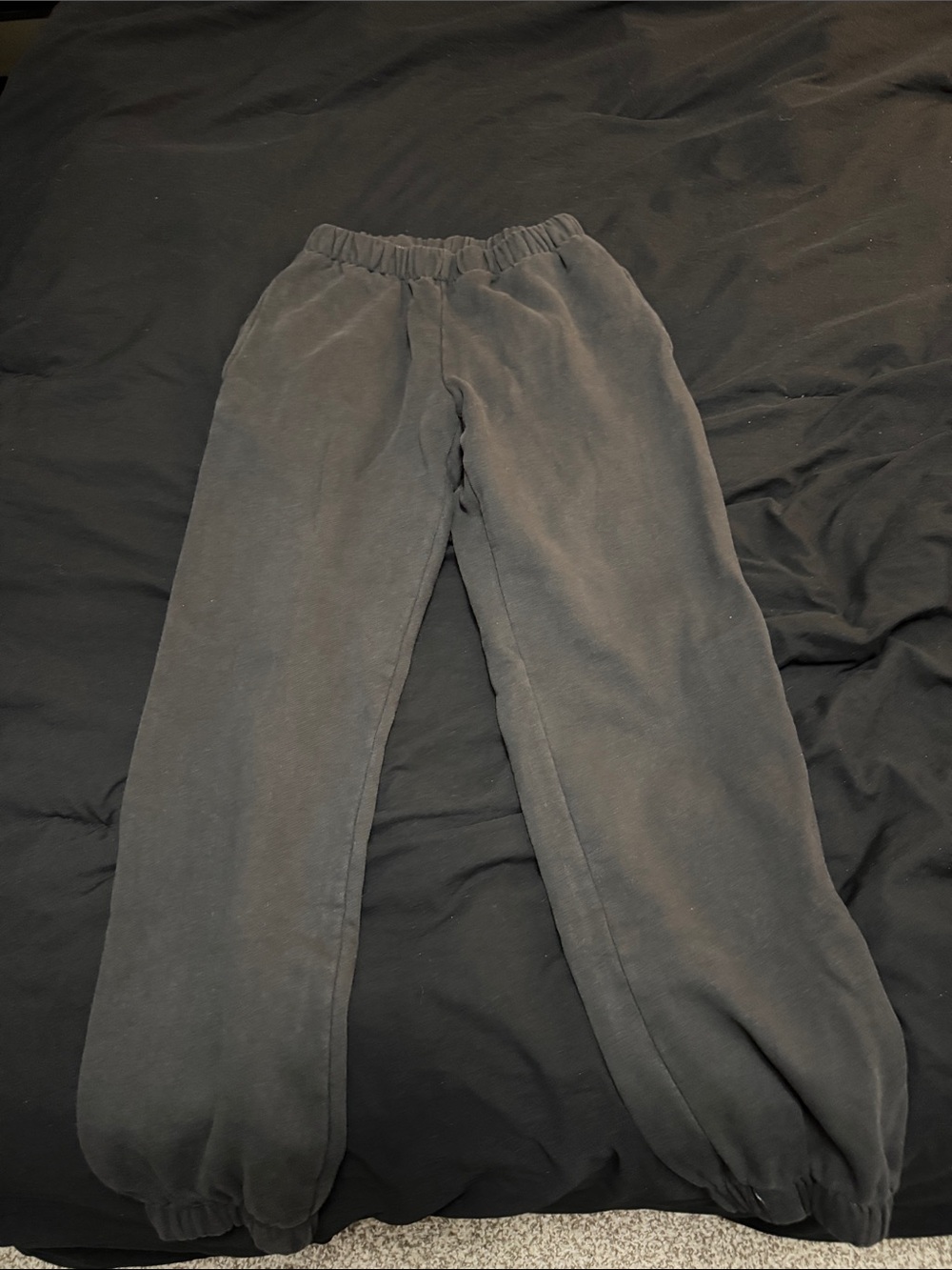 PacSun Black Women's Sweatpants with Elastic Waist